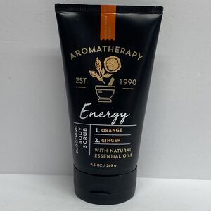 Bath & Body Works ORANGE GINGER Body Scrub Aromatherapy Energy 9.5 oz